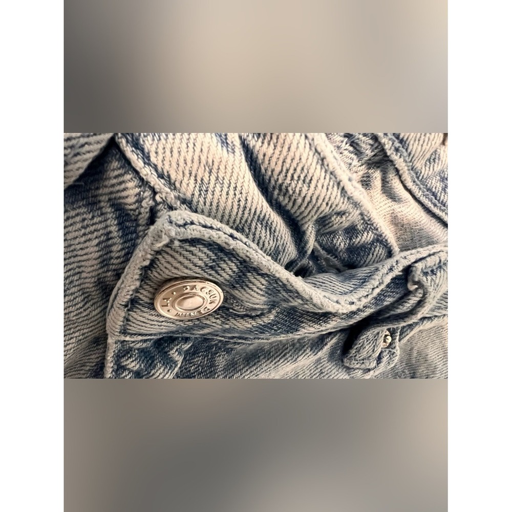 PacSun Light Wash Ripped Straight Jeans - Picture 6 of 16